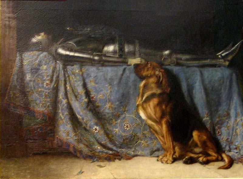 Briton Riviere 'Requiescat' France oil painting art